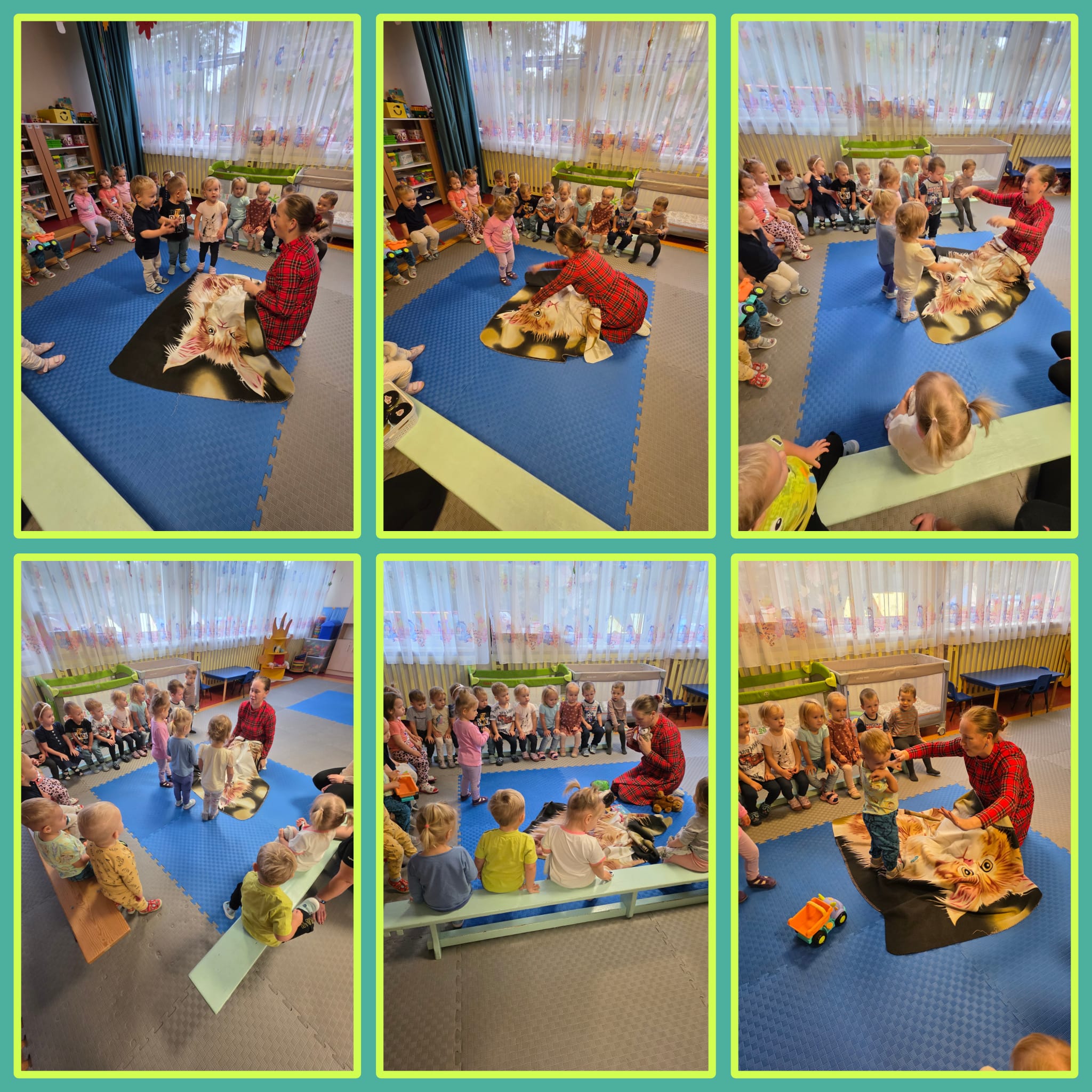 Krasnoludki bawią się w zgadywanki