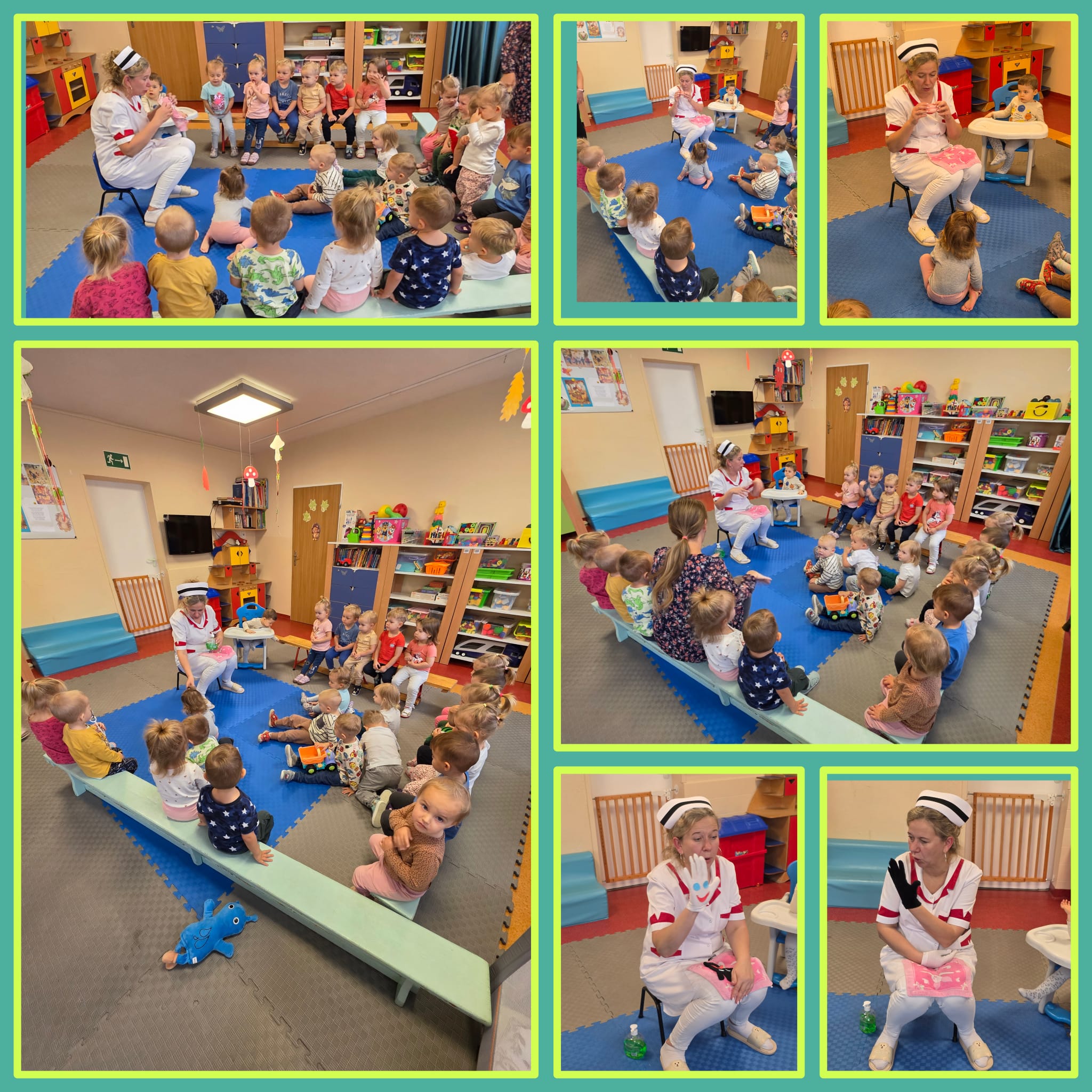 Dzieci odwiedziła Pani Pielęgniarka