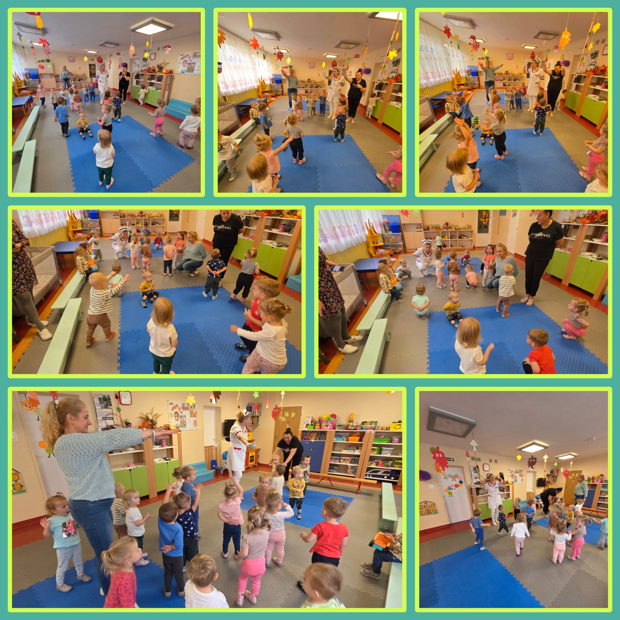 Zabawa z czystą rączką i brudną rączką