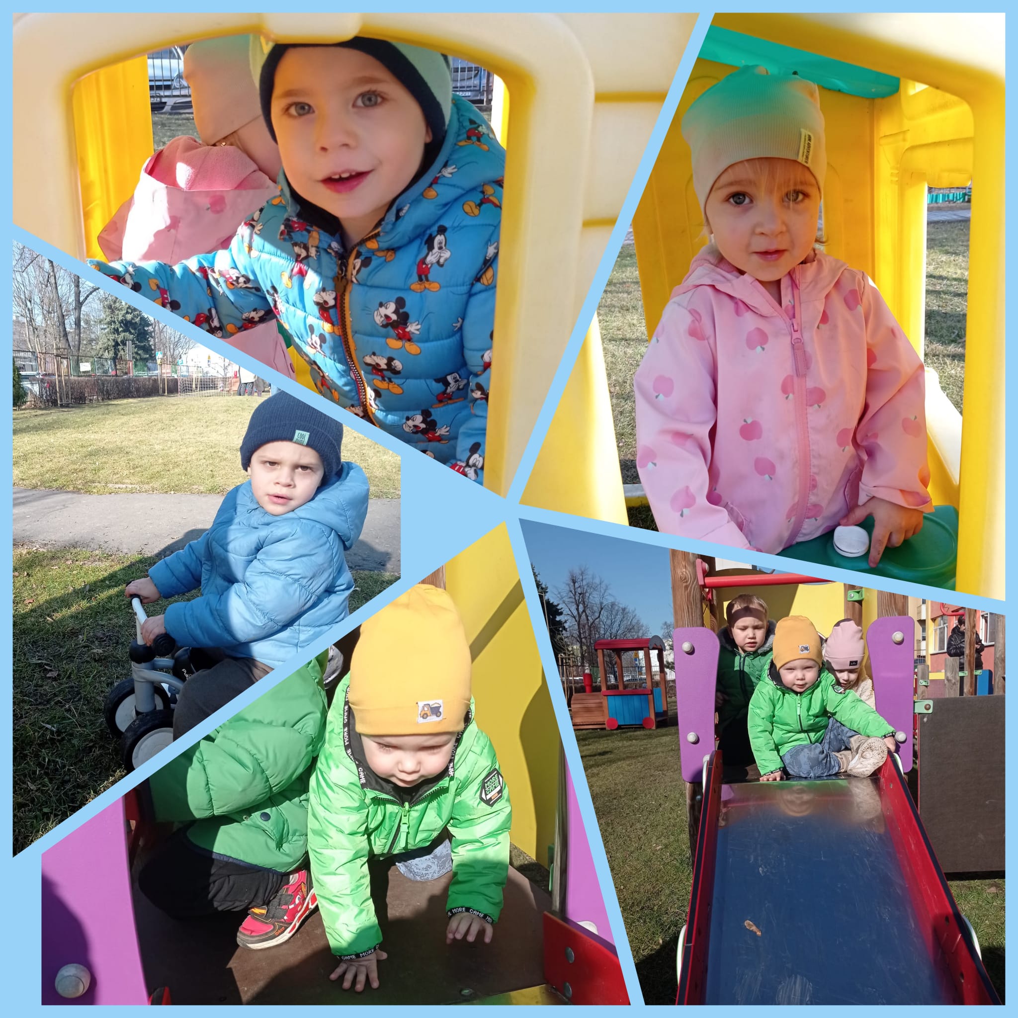 Zabawy na placu zabaw