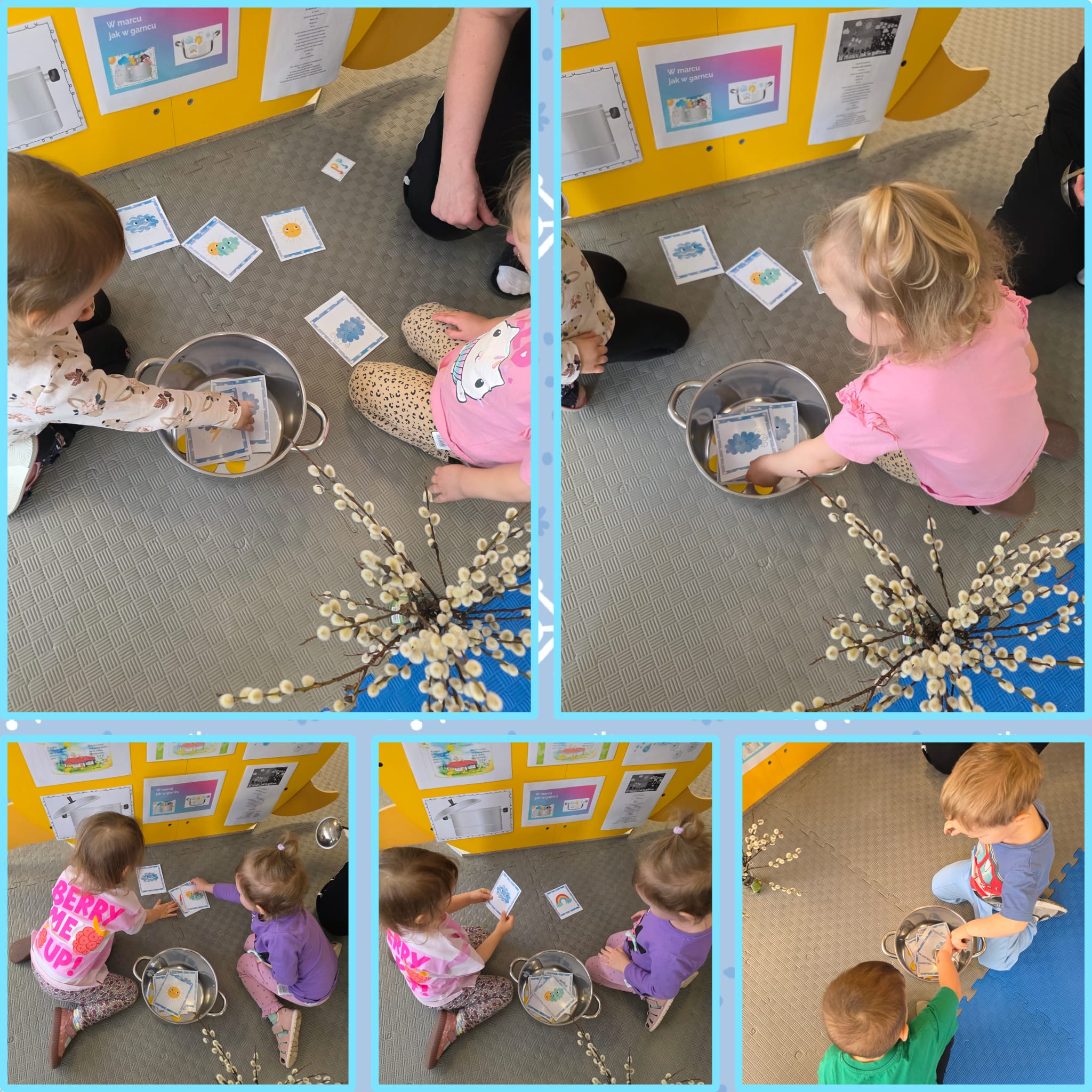 Dzieciaczki tworzą marcową pogodę